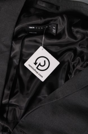 Ανδρικό σακάκι ASOS, Μέγεθος L, Χρώμα Γκρί, Τιμή 8,79 €