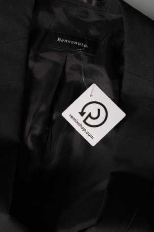 Ανδρικό σακάκι Benvenuto, Μέγεθος L, Χρώμα Μαύρο, Τιμή 6,21 €