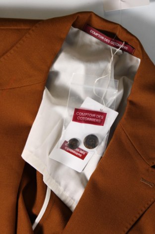 Мъжко сако Comptoir Des Cotonniers, Размер XS, Цвят Кафяв, Цена 331,00 лв.