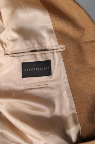 Ανδρικό σακάκι Giorgio, Μέγεθος XL, Χρώμα Καφέ, Τιμή 12,88 €