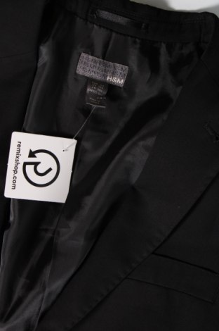 Pánské sako  H&M, Velikost M, Barva Černá, Cena  117,00 Kč