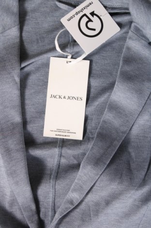 Ανδρικό σακάκι Jack & Jones, Μέγεθος M, Χρώμα Μπλέ, Τιμή 56,19 €