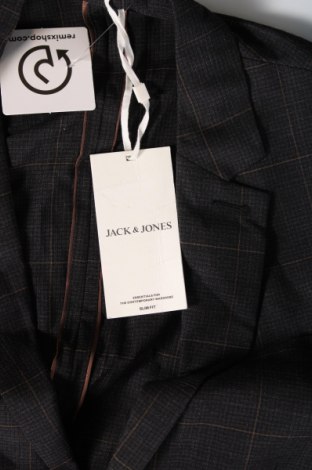 Мъжко сако Jack & Jones, Размер M, Цвят Сив, Цена 109,00 лв.