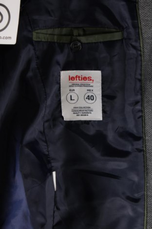 Ανδρικό σακάκι Lefties, Μέγεθος L, Χρώμα Γκρί, Τιμή 39,10 €