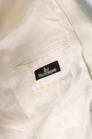 Ανδρικό σακάκι Masterhand, Μέγεθος L, Χρώμα Λευκό, Τιμή 19,89 €