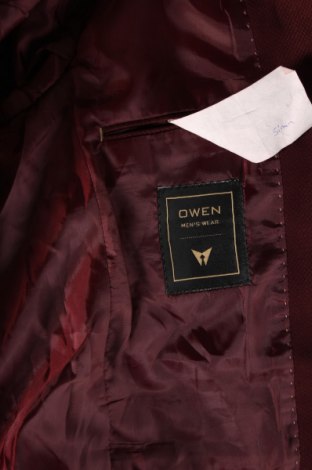 Pánske sako  Owen, Veľkosť M, Farba Červená, Cena  6,62 €