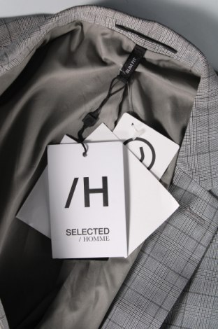 Ανδρικό σακάκι Selected Homme, Μέγεθος L, Χρώμα Γκρί, Τιμή 91,75 €