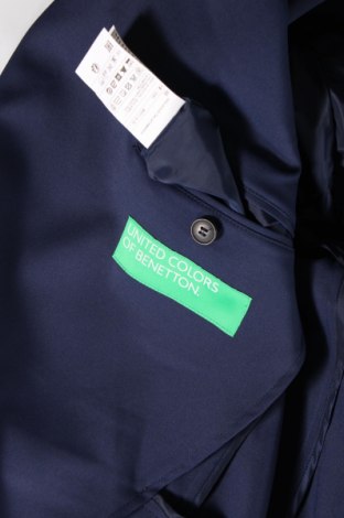 Herren Sakko United Colors Of Benetton, Größe M, Farbe Blau, Preis 23,94 €