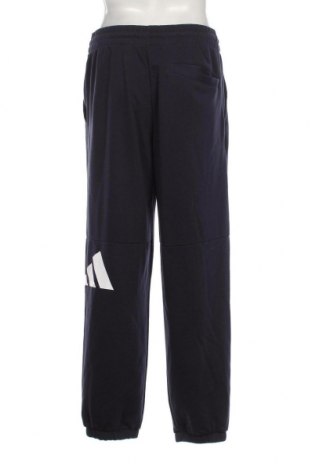 Pantaloni trening de bărbați Adidas, Mărime L, Culoare Albastru, Preț 114,47 Lei