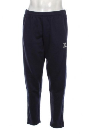 Ανδρικό αθλητικό παντελόνι Hummel, Μέγεθος M, Χρώμα Μπλέ, Τιμή 17,94 €