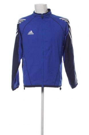 Ανδρική αθλητική ζακέτα Adidas, Μέγεθος L, Χρώμα Μπλέ, Τιμή 39,84 €