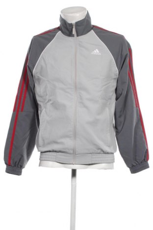 Ανδρική αθλητική ζακέτα Adidas, Μέγεθος S, Χρώμα Γκρί, Τιμή 32,40 €