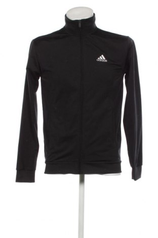 Ανδρική αθλητική ζακέτα Adidas, Μέγεθος S, Χρώμα Μαύρο, Τιμή 16,60 €