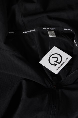 Ανδρικό αθλητικό μπουφάν Adidas, Μέγεθος M, Χρώμα Μαύρο, Τιμή 44,54 €