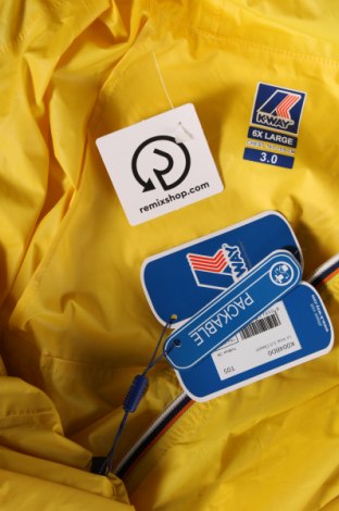 Pánska športová bunda  K-Way, Veľkosť 5XL, Farba Žltá, Cena  56,85 €