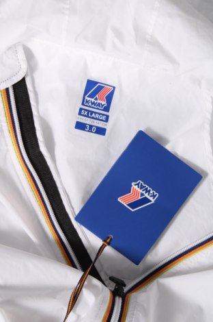 Pánska športová bunda  K-Way, Veľkosť 5XL, Farba Biela, Cena  56,85 €