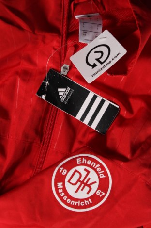 Ανδρική αθλητική ζακέτα Adidas, Μέγεθος L, Χρώμα Κόκκινο, Τιμή 96,60 €