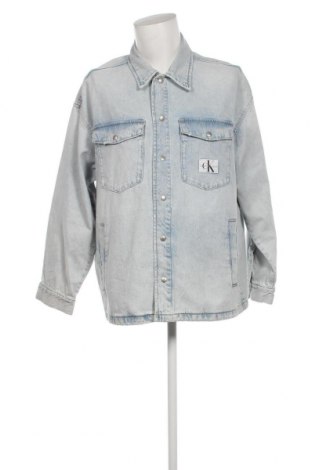 Мъжко яке Calvin Klein Jeans, Размер L, Цвят Син, Цена 115,05 лв.