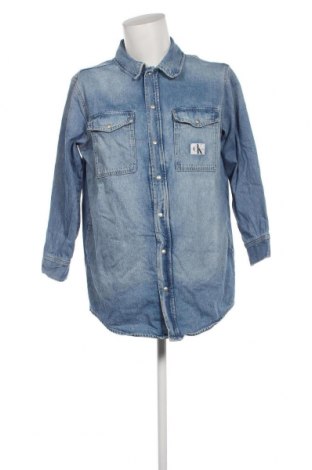 Мъжко яке Calvin Klein Jeans, Размер S, Цвят Син, Цена 177,00 лв.