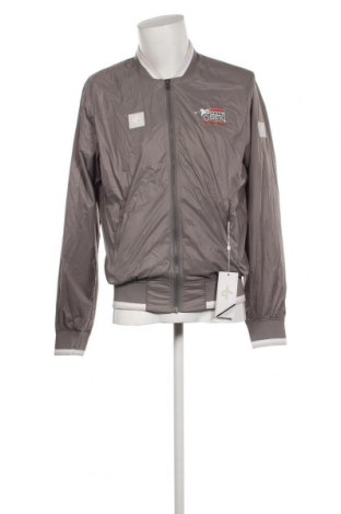 Herrenjacke Cross Sportswear, Größe L, Farbe Grau, Preis 62,46 €