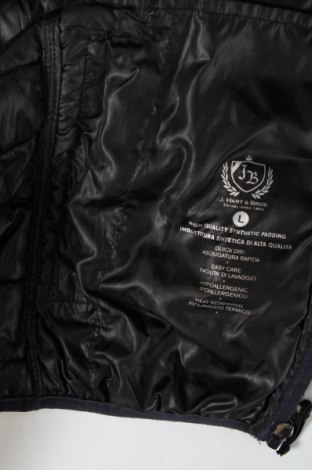 Ανδρικό μπουφάν J.Hart & Bros., Μέγεθος L, Χρώμα Μπλέ, Τιμή 29,69 €