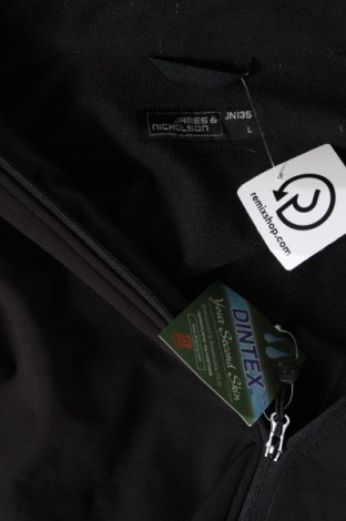 Ανδρικό μπουφάν James & Nicholson, Μέγεθος L, Χρώμα Μαύρο, Τιμή 47,63 €