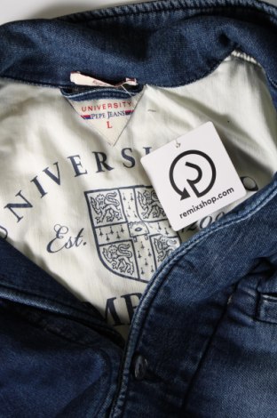 Ανδρικό μπουφάν Pepe Jeans, Μέγεθος L, Χρώμα Μπλέ, Τιμή 97,94 €