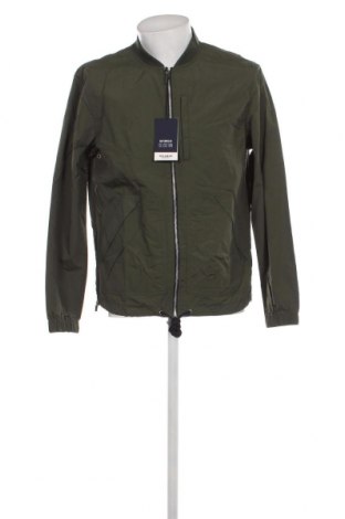 Ανδρικό μπουφάν Pull&Bear, Μέγεθος L, Χρώμα Πράσινο, Τιμή 18,65 €