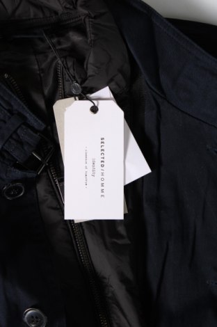 Ανδρικό μπουφάν Selected Homme, Μέγεθος L, Χρώμα Μπλέ, Τιμή 11,60 €