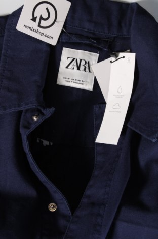 Ανδρικό μπουφάν Zara, Μέγεθος M, Χρώμα Μπλέ, Τιμή 15,22 €