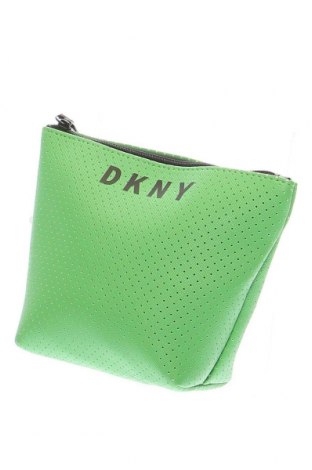 Kosmetiktasche DKNY, Farbe Grün, Preis 13,22 €