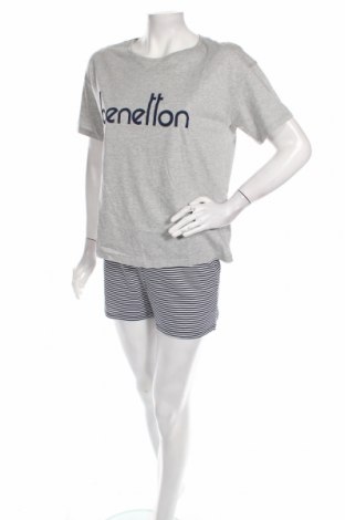 Pijama United Colors Of Benetton, Mărime S, Culoare Gri, Preț 128,82 Lei