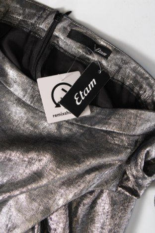 Φούστα Etam, Μέγεθος XS, Χρώμα Ασημί, Τιμή 44,85 €