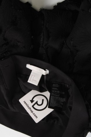 Пола H&M, Размер XS, Цвят Черен, Цена 23,98 лв.