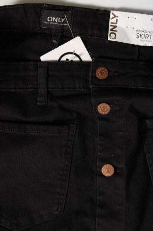 Φούστα ONLY, Μέγεθος XL, Χρώμα Μαύρο, Τιμή 4,18 €