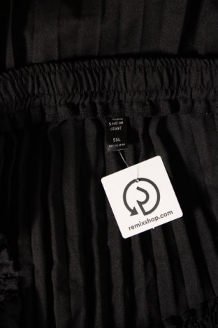 Φούστα SHEIN, Μέγεθος 5XL, Χρώμα Μαύρο, Τιμή 17,40 €