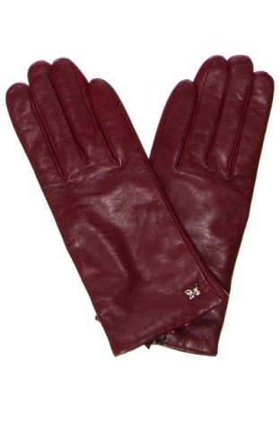 Ръкавици Furla, Цвят Червен, Цена 131,60 лв.