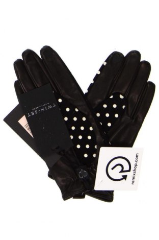 Handschuhe TWINSET, Farbe Schwarz, Preis 45,88 €