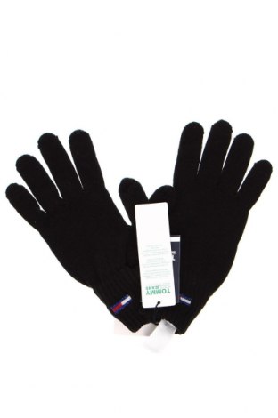 Ръкавици Tommy Jeans, Цвят Черен, Цена 49,20 лв.