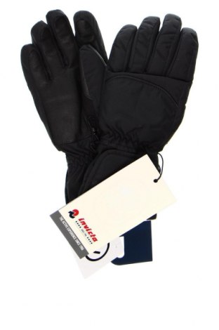 Handschuhe für Wintersport Invicta, Farbe Schwarz, Preis 28,11 €