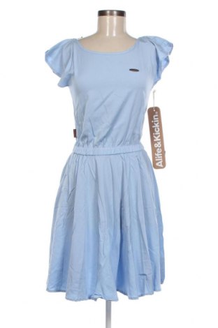 Kleid Alife And Kickin, Größe XS, Farbe Blau, Preis 18,40 €