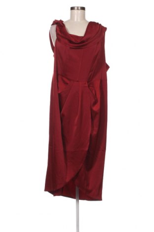 Kleid Boohoo, Größe 3XL, Farbe Rot, Preis 20,85 €