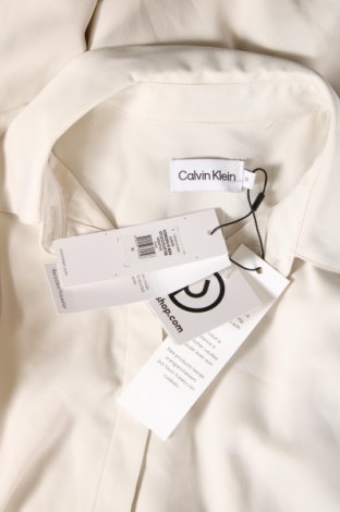 Kleid Calvin Klein, Größe XXS, Farbe Beige, Preis 63,40 €