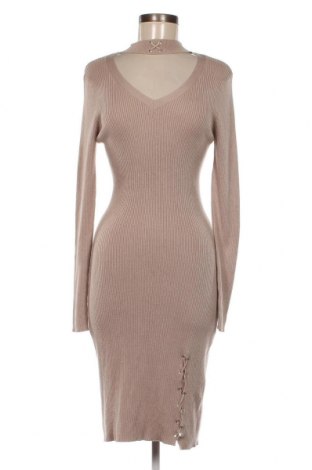 Kleid Derek Heart, Größe M, Farbe Beige, Preis € 4,60