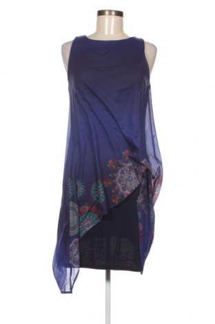 Kleid Desigual, Größe S, Farbe Blau, Preis 51,42 €