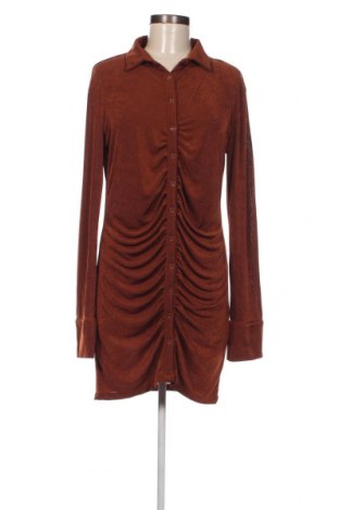 Kleid Gina Tricot, Größe XL, Farbe Braun, Preis € 4,73