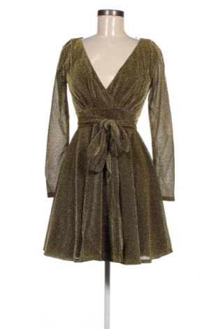 Φόρεμα Goddiva, Μέγεθος M, Χρώμα Χρυσαφί, Τιμή 34,02 €