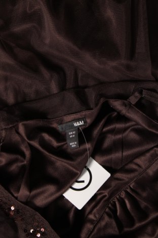 Kleid H&M, Größe L, Farbe Braun, Preis 3,43 €