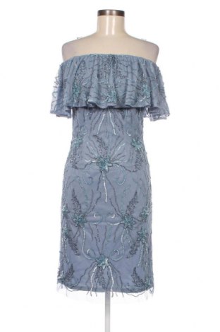 Φόρεμα Lace & Beads, Μέγεθος S, Χρώμα Μπλέ, Τιμή 40,82 €