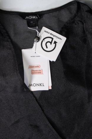 Kleid Monki, Größe XS, Farbe Schwarz, Preis € 7,99